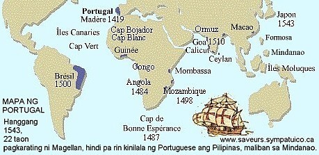 Portuguese map
